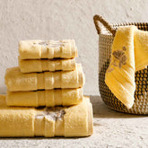 Lemon Face Towel Set of 4